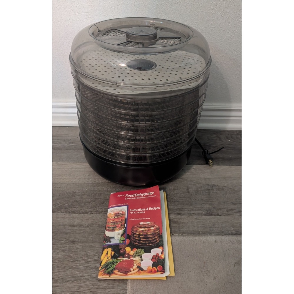 Ronco 7-Tray Food Dehydrator for Jerky and Dried Fruit